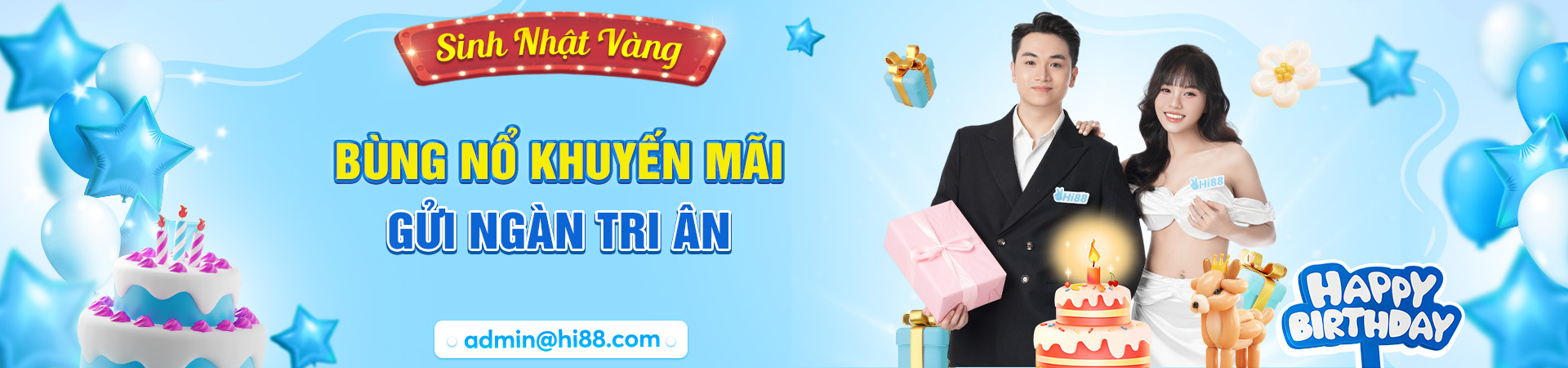 Banner chúc mừng sinh nhật